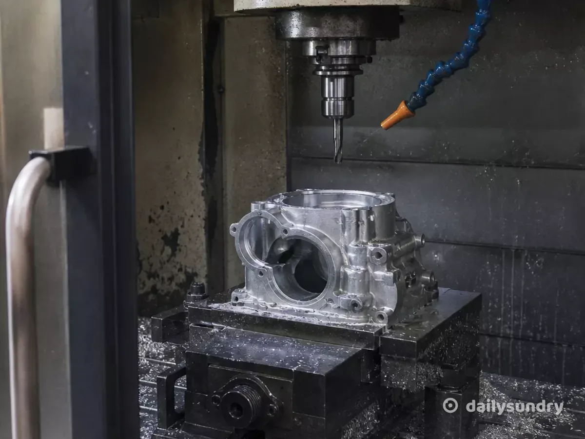 Custom CNC-Machined Industrial Metal Parts