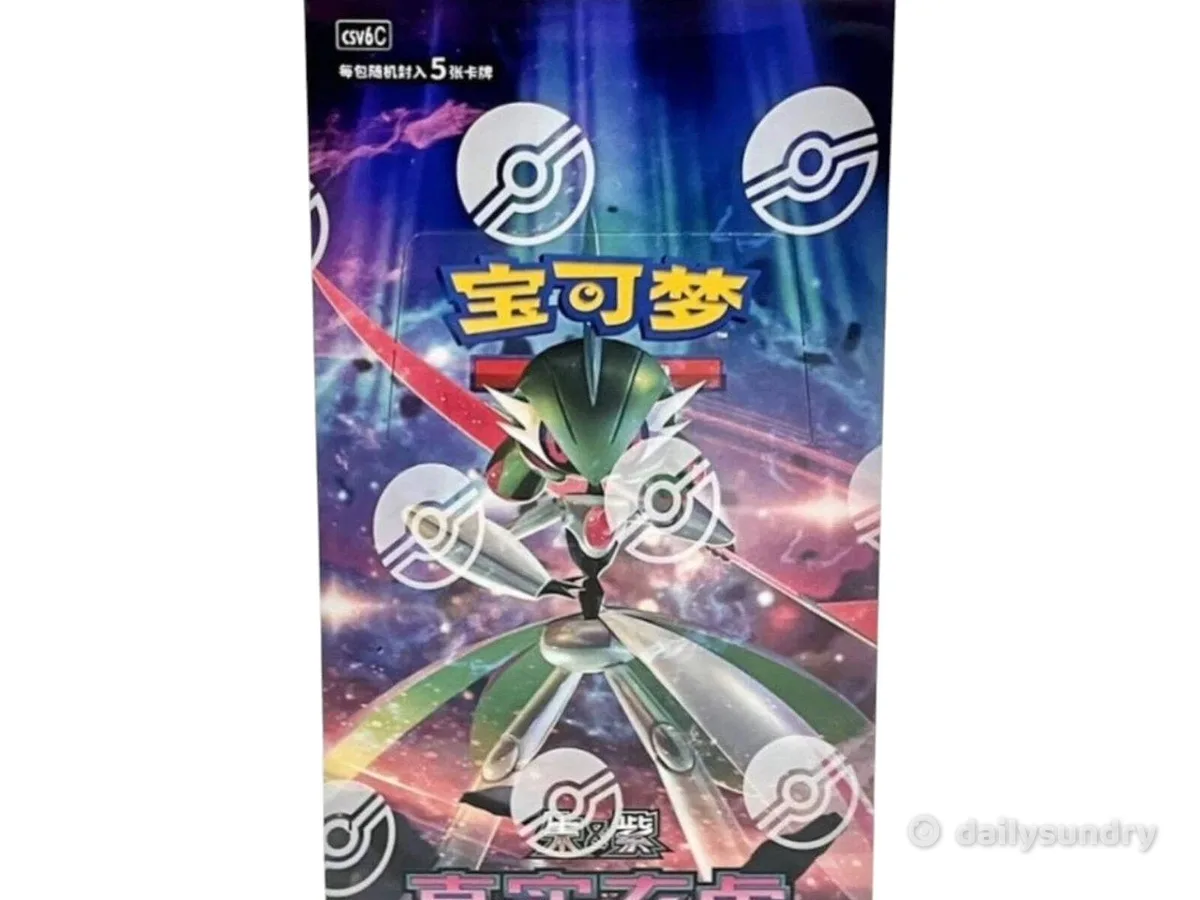 Pokemon TCG True Mystery CSV6C 5-Card Booster Case - Simplified Chinese