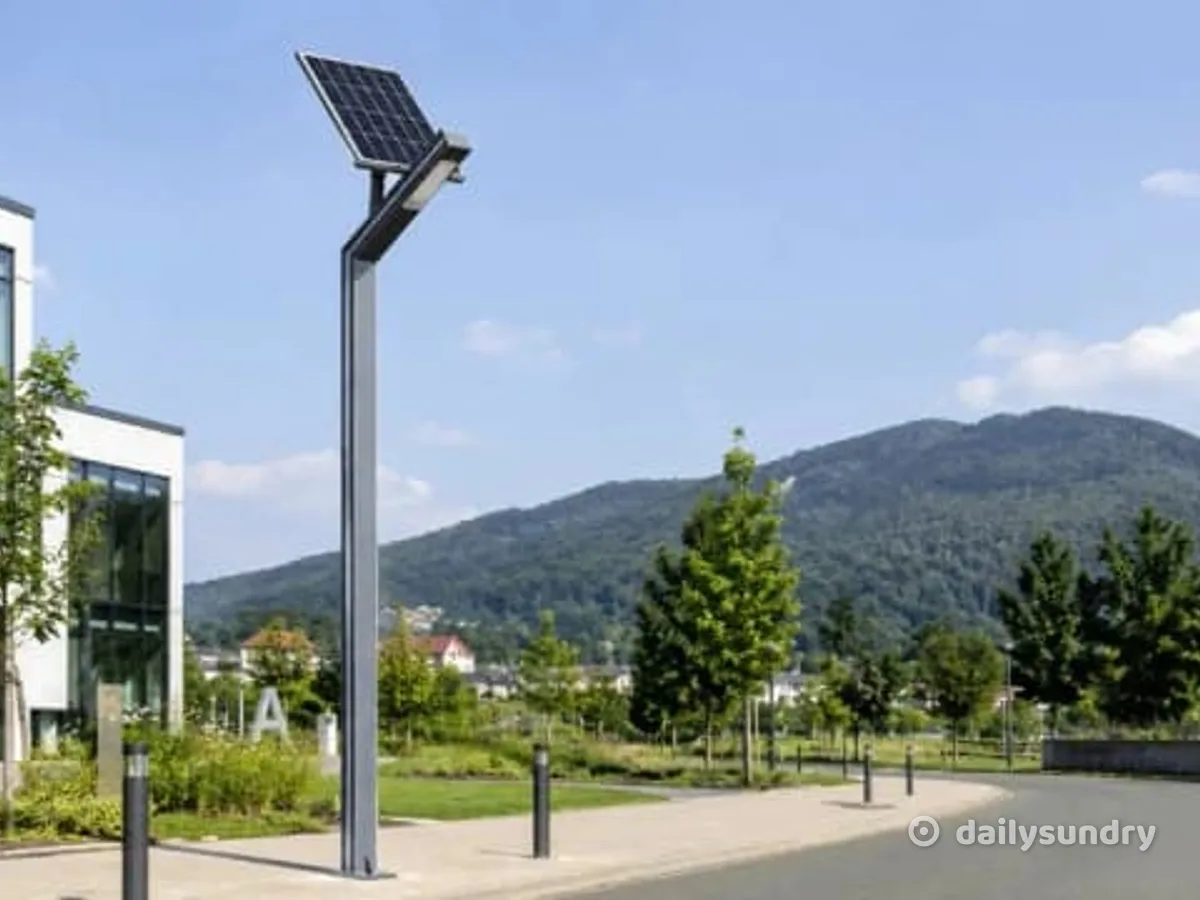 SOLARTODO STD-QZ-001 Solar Courtyard Light — 3 m Configuration